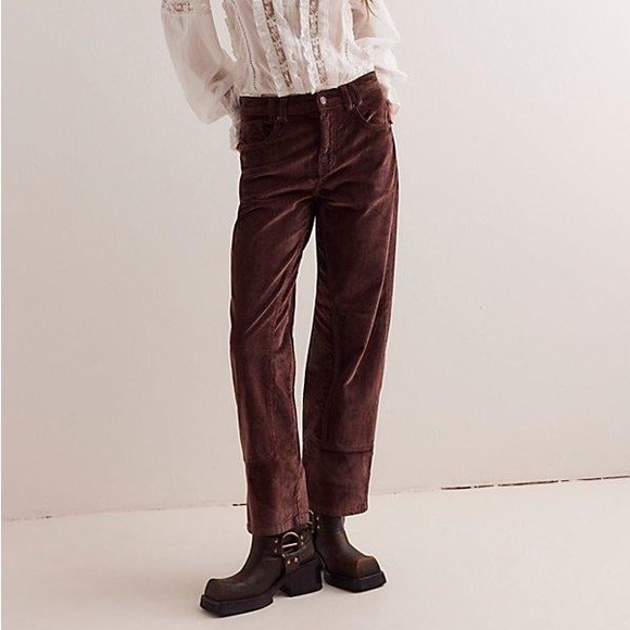 NWOT Free People Women’s We The Free Risk Taker Cord Jeans. Size 26. - Picture 4 of 8